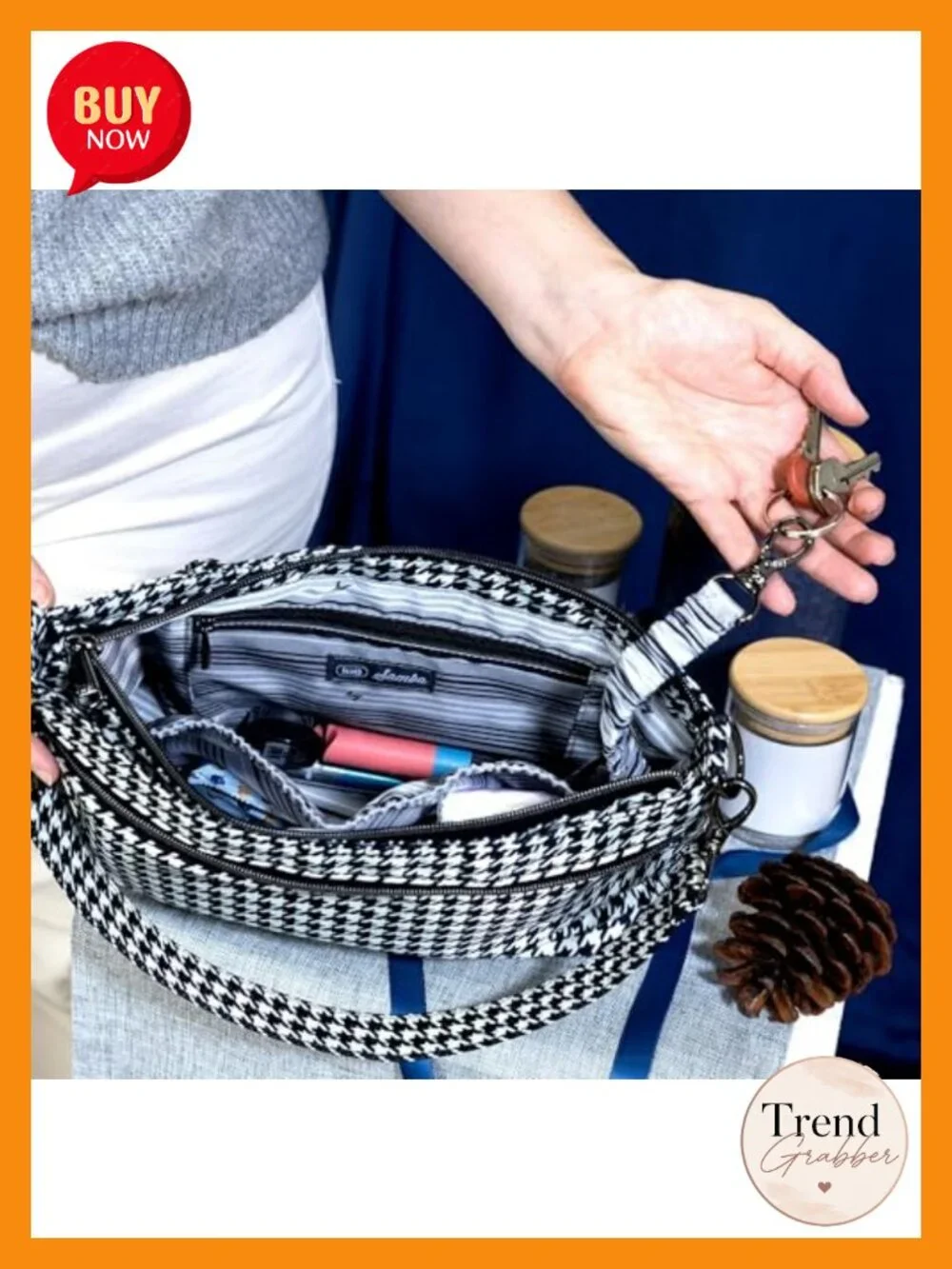 Samba 2 Convertible Crossbody Bag with RFID Protection - Polyester